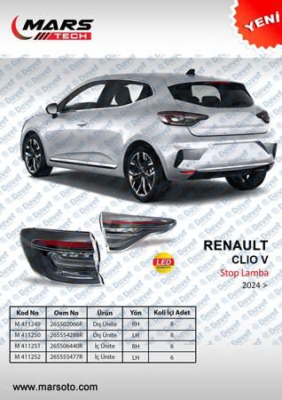 MARS M411252 Stop Lambasi Sol Renault Clio V Faz Ic Unite Duysuz 24-
